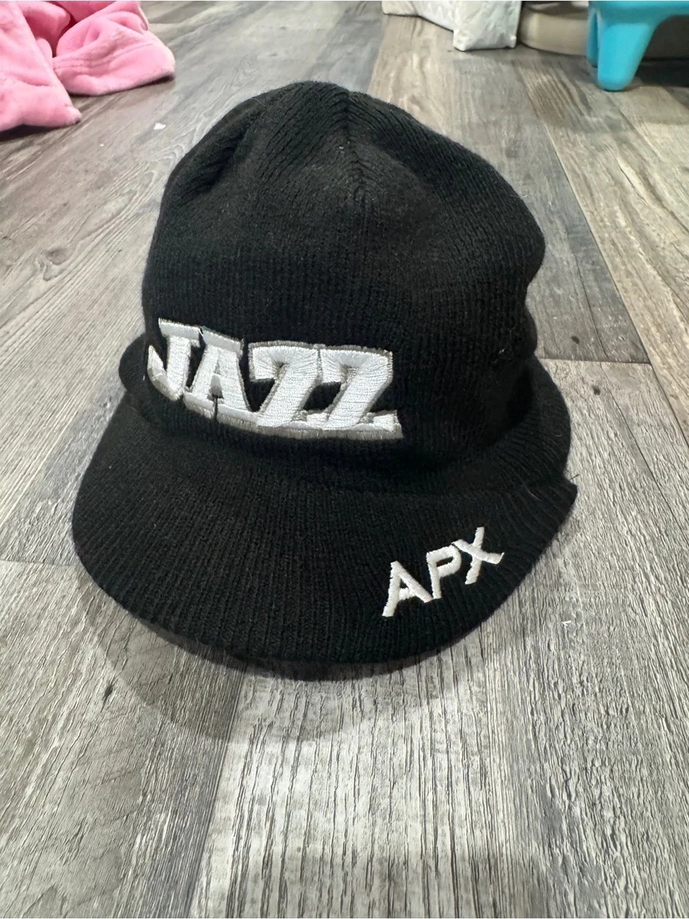 Jazz APX Black Kids Beanie Cap